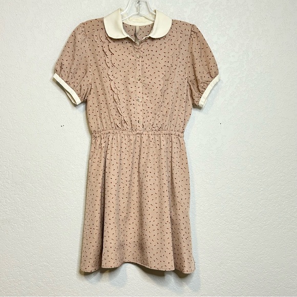 Junior Mugla Medium Collared Short Sleeve Short Dress - Picture 3 of 9